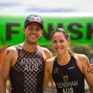Atkinson and Densham take Oceania Cross Triathlon Titles