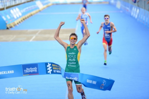 Australia’s Aaron Royle too strong in 2012 Men’s Under23 ITU World Championship