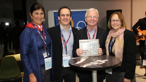 Eugene Kraus receives Michel Gignoux Award