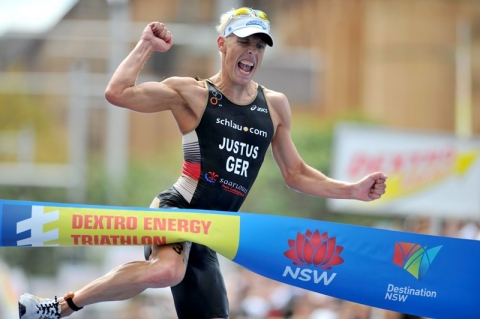 Germany’s Steffen Justus claims debut ITU World Triathlon Series title in Sydney