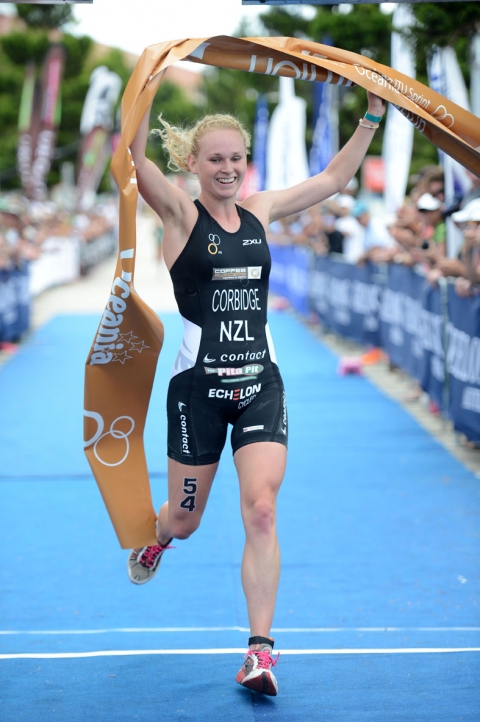 Corbidge and Rouault victorious at ITU Sprint Triathlon Oceania Cup