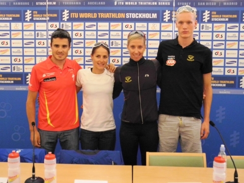ITU World Triathlon and Mixed Relay Stockholm Press Conference Highlights