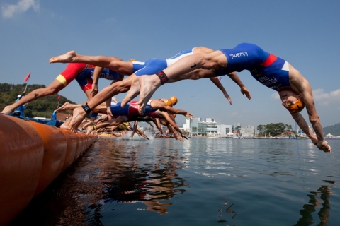 ITU World Cup season shifts to Tongyeong, Korea
