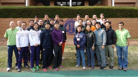 Successful ITU Level 2 Competitive Coaching course in Chiba, Japan