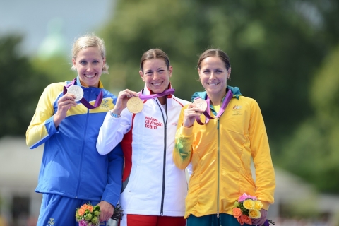 London 2012 Olympic Games: Spirig Sprints to First Olympic Gold