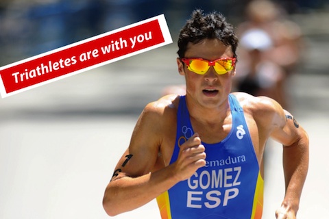 Support for Japan: Triathletes are with you